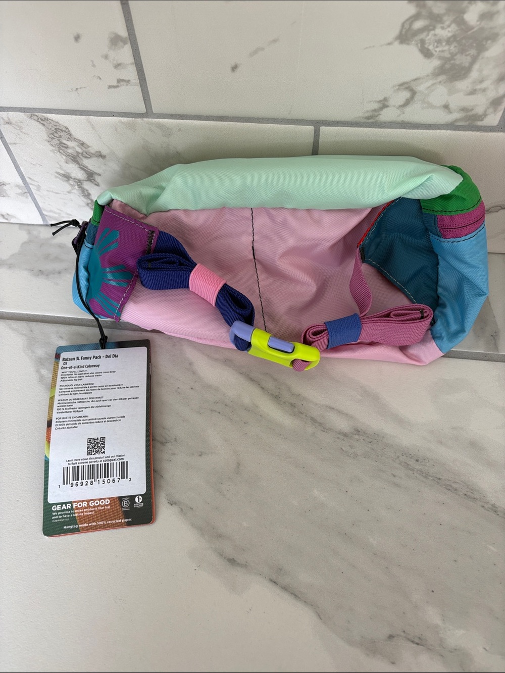 Cotopaxi Bataan 3L Fanny Pack - Del Dia Collection New With Tag - Picture 3 of 4